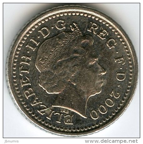 Grande Bretagne Great Britain 5 Pence 2000 KM 988 - 5 Pence & 5 New Pence