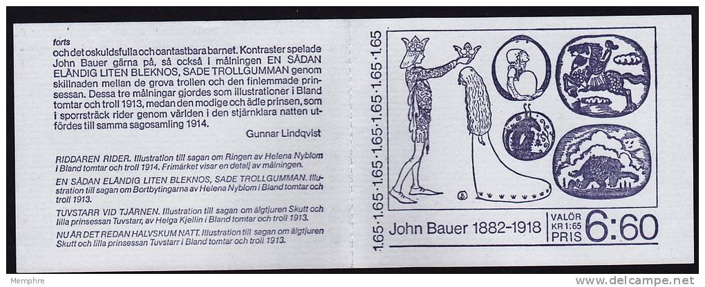 1982  John Bauer   Carnet Complet  ** - 1981-..