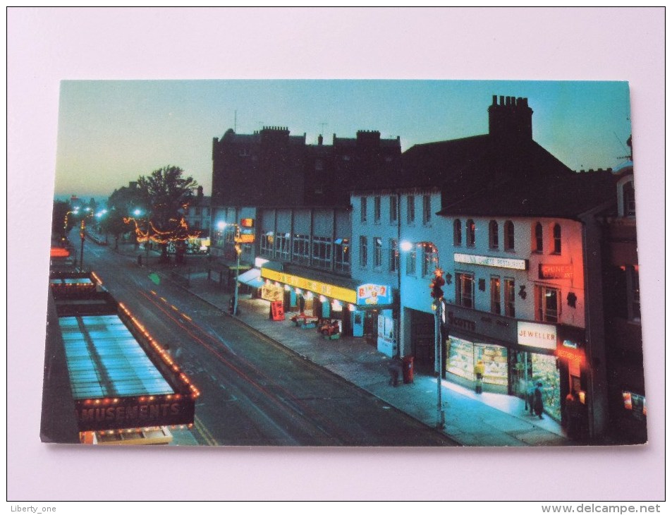 Clacton At Night / Anno 19?? ( Zie Foto Voor Details ) !! - Clacton On Sea