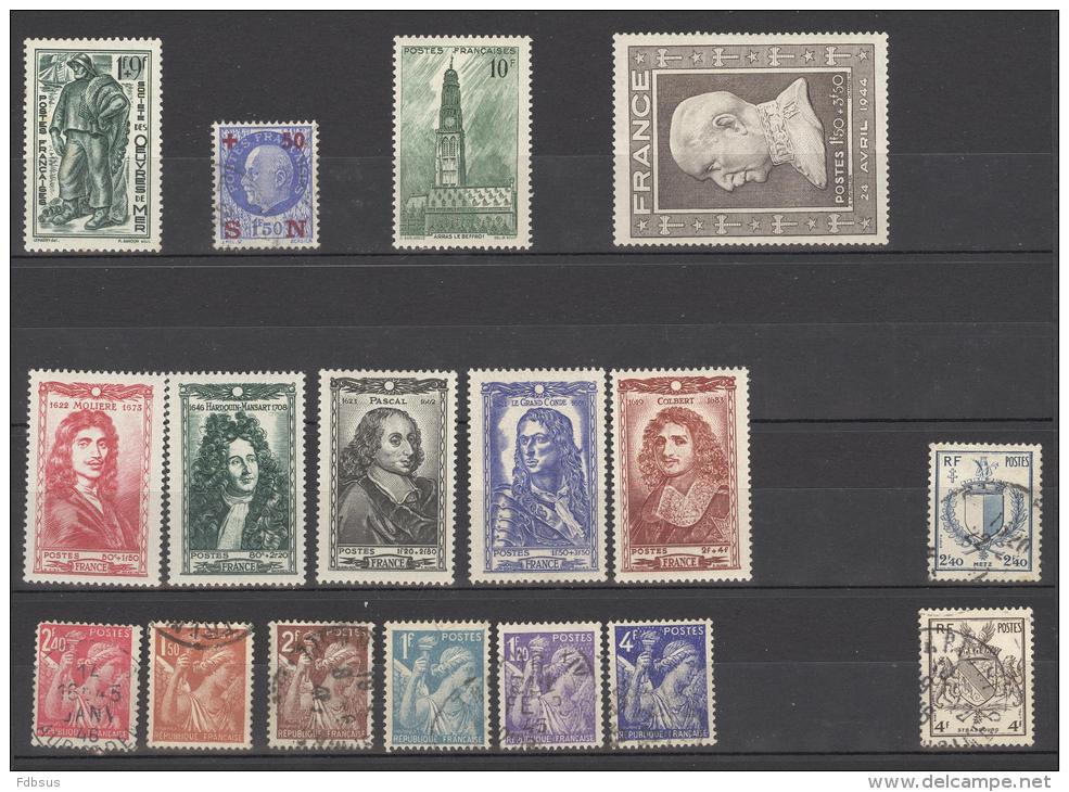 TIMBRES DIFFERENTS  - STAMPS  - ZEGELS -  NA TE ZIEN  - A VOIR POUR LES SPECIALISTES. - SEE VOIR DESCRIPTION  YT NRS - Collections