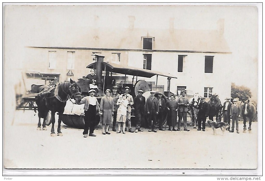 AUNAY SUR ODON -  Charron DELALANDE - CARTE PHOTO - Autres & Non Classés