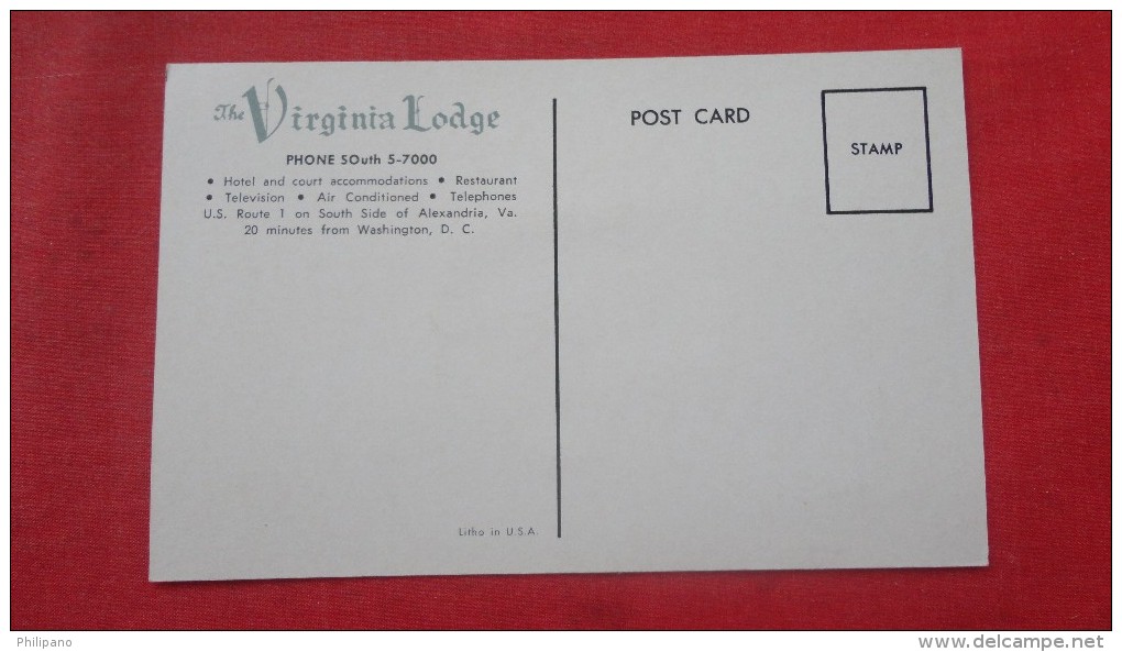 Virginia> Alexandria  Virginia Lodge  ---ref 1915 - Alexandria