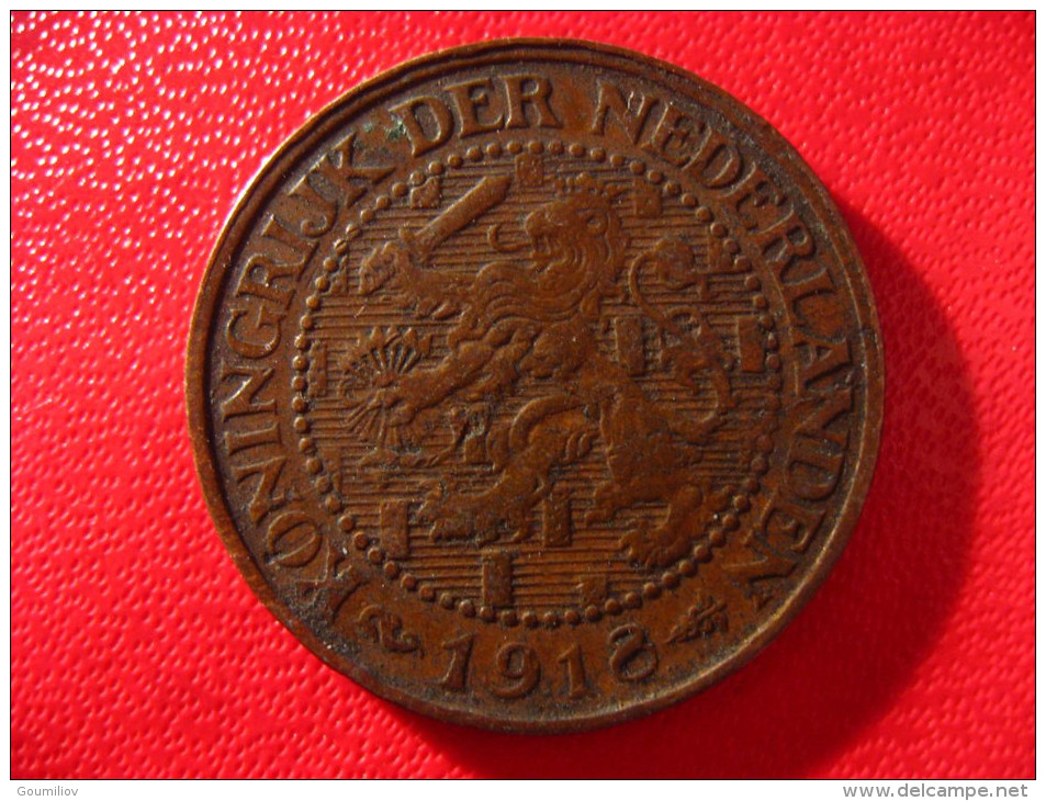 Pays-Bas - 2 1/2 Cent 1918 3280 - 2.5 Centavos