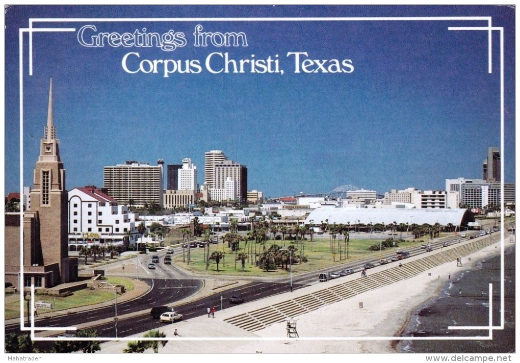 USA - Greetings From Corpus Christi / Stamp USA - Corpus Christi
