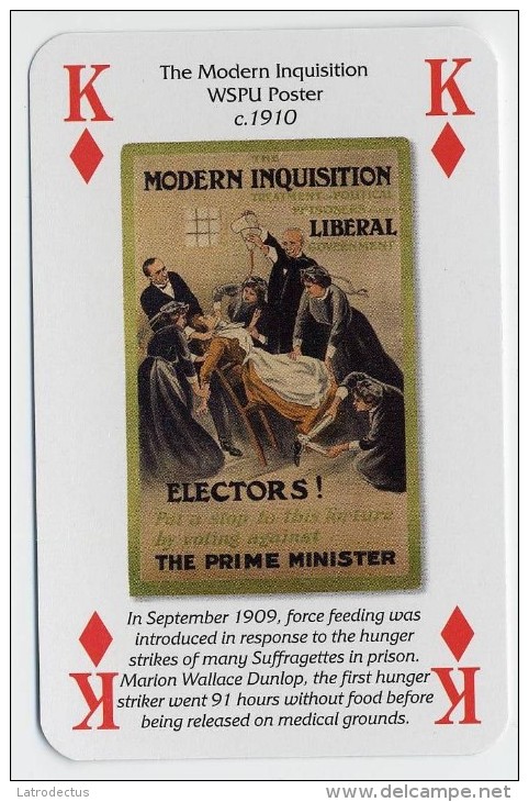 Play Card - Votes For Women - The Modern Inquisition - Kartenspiele (traditionell)