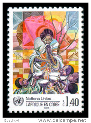 United Nations Geneva, 1986, Emergency For Africa, Michel #137, Scott #140, MNH, Perforated Stamp - Other & Unclassified