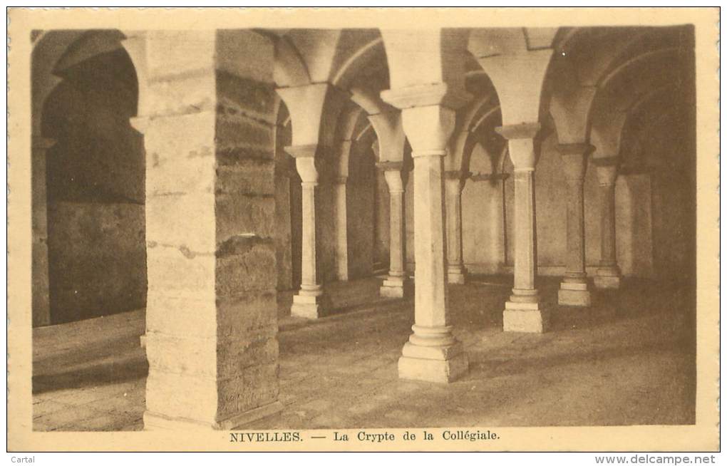 NIVELLES - La Crypte De La Collégiale - Nivelles