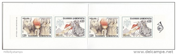 Greece    Scott No. 1874c     Mnh    Year  1997     Complete Booklet - Neufs