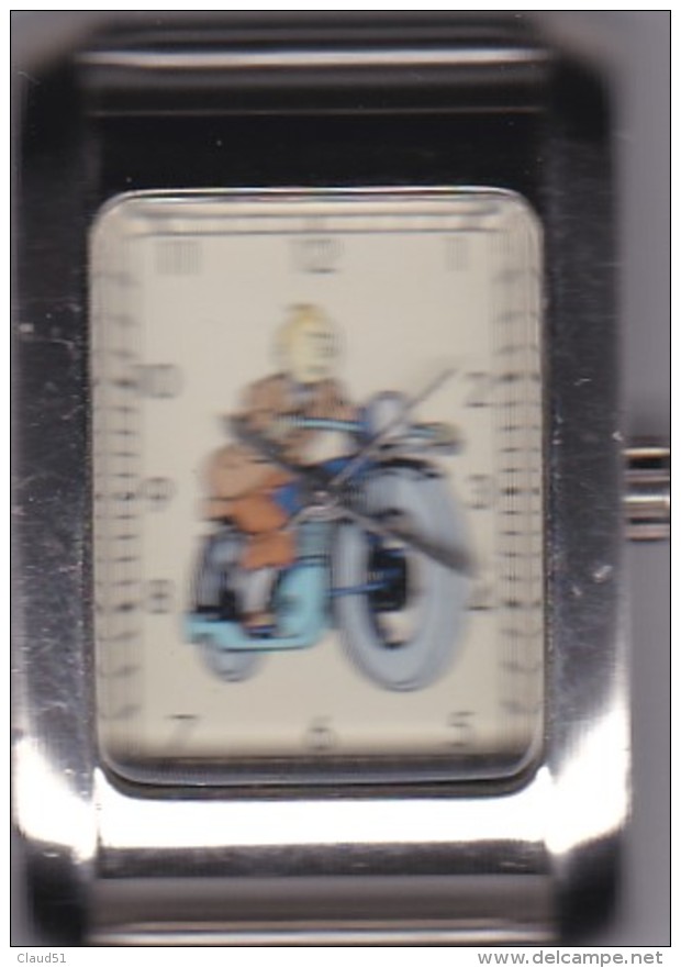 Montre Tintin Sans Bracelet - Ne Fonctionne Pas -(Les Aventures De Tintin -Hergé  Moulinsart 1996,inscrit Au Dos) - Montres Modernes