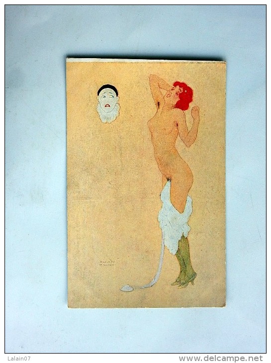 Carte Postale Ancienne : Raphael KIRCHNER : La Paresse - Kirchner, Raphael