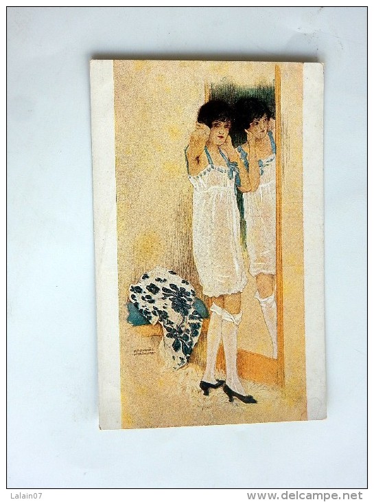 Carte Postale Ancienne : Raphael KIRCHNER : Une Grande Dame - Kirchner, Raphael