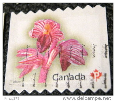 Canada 2010 Flower Orchid P - Used - Gebruikt