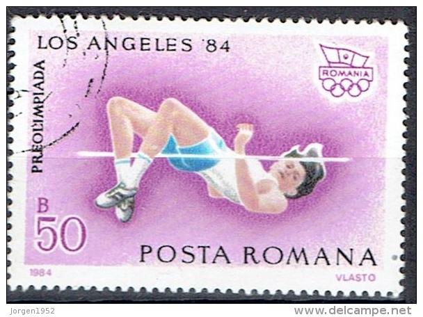 ROMANIA # STAMPS FROM YEAR 1984  STANLEY GIBBONS  4858 - Usado
