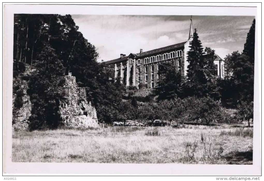 Cpsm ABBAYE SAINTE MARIE DE LA PIERRE QUI VIRE Le Monastere Cote Ouest - Autres & Non Classés