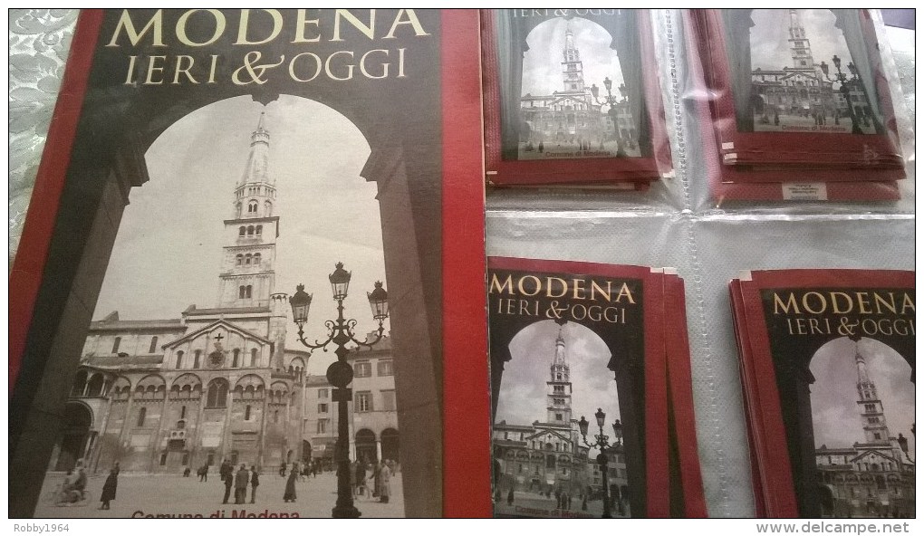 Modena Ieri & Oggi,album Vuoto+50bustine,chiuse Con Figurine Del 1996 Edizione Arno - Autres & Non Classés