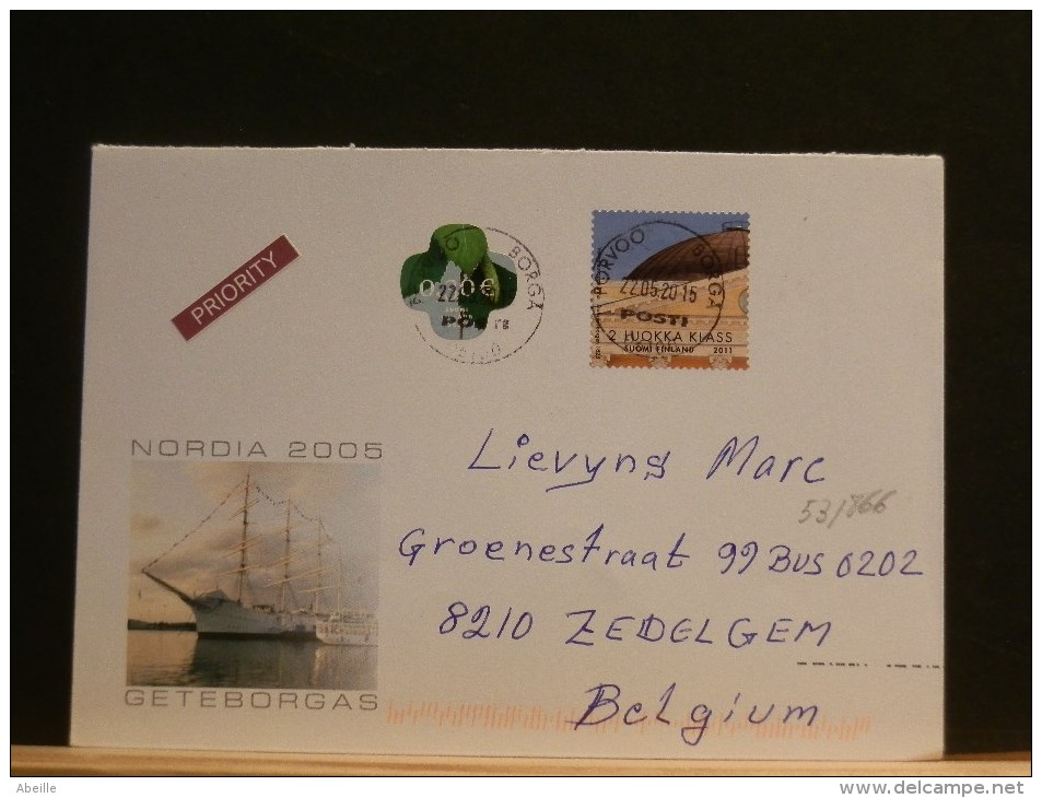 53/866     LETTRE  FINLANDE - Storia Postale