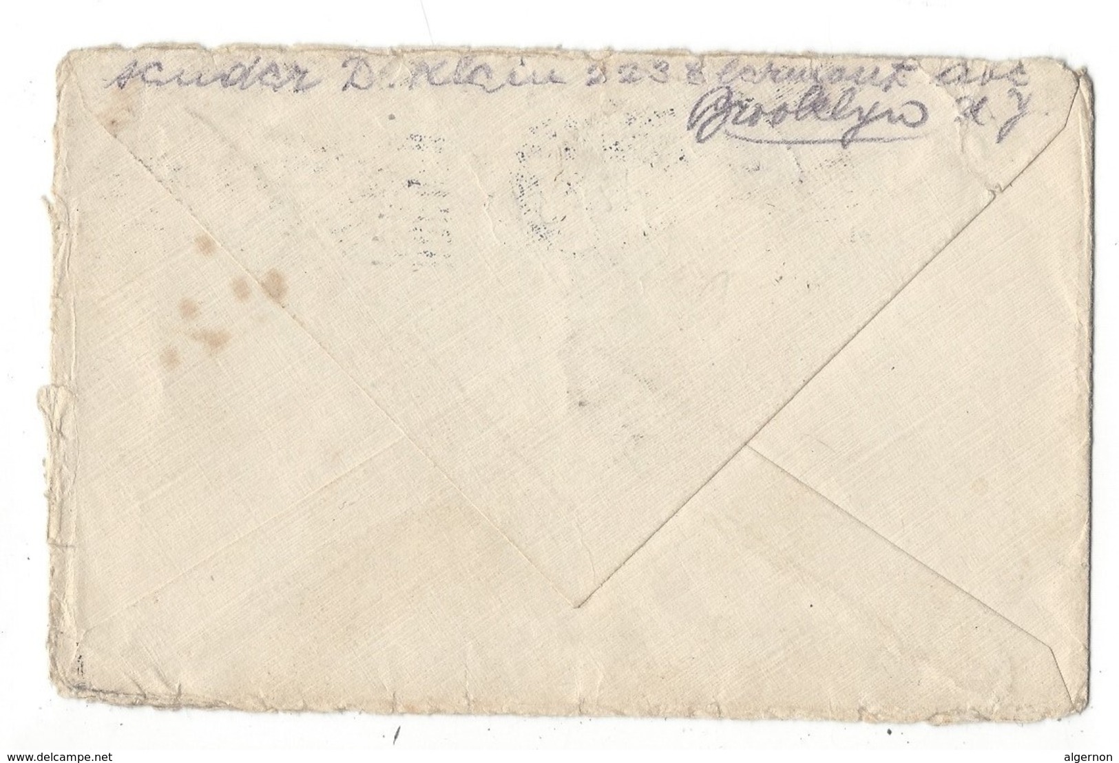 12756 - Lettre Cover Madison Pour L'Alsace 14.07.1915 Cachet Censure - Lettres & Documents