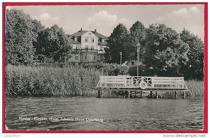 AK ´Bösdorf / Nieder-Kleveez' (LK Plön) ~ 1958 - Ploen