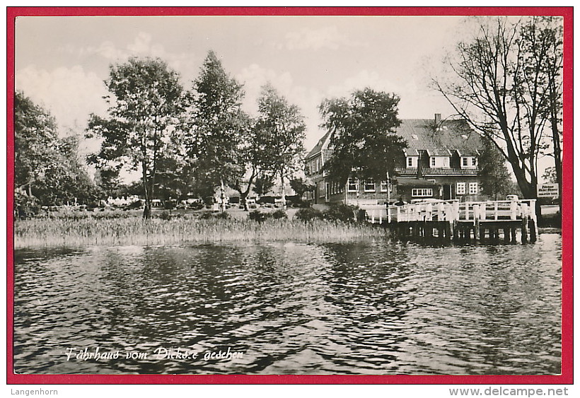 AK ´Bösdorf / Nieder-Kleveez´ (LK Plön), Fährhaus ~ 1958 - Ploen