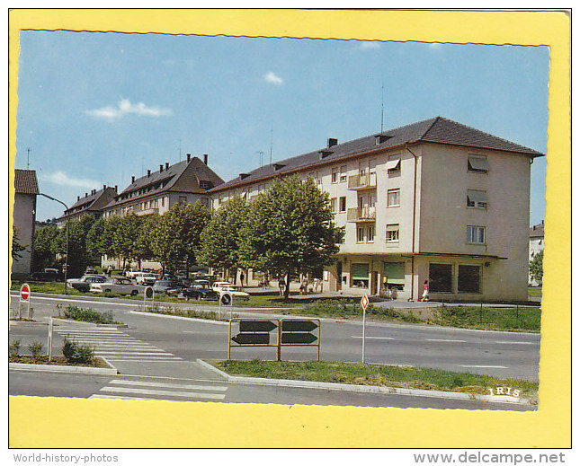 CPSM -  MULLHEIM - La Cité Française  - éditeur La Cigogne - Muellheim