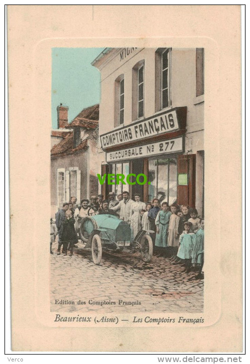 Carte Postale Ancienne De BEAURIEUX – LES COMPTOIRS FRANCAIS - Autres & Non Classés