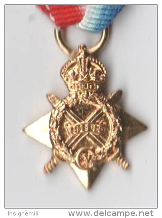 MEDAILLE MINIATURE  ETOILE Combattants 1914-15 AUSTRALIE - Autres & Non Classés