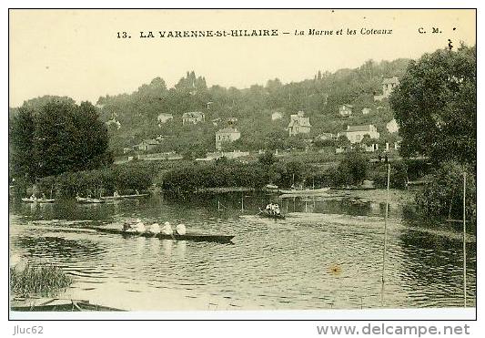 CP.  94.  LA  VARENNE  SAINT  HILAIRE.  LA  MARNE  ET  LES  COTEAUX - Autres & Non Classés