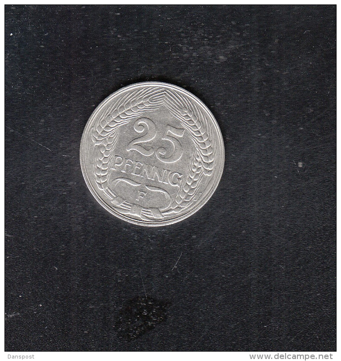 Dt. Reich 25 Pfennig 1910 A - 25 Pfennig