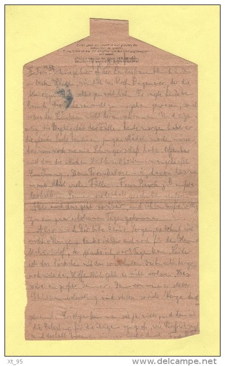 Correspondance De Prisonniers De Guerre Adressee Au Depot 163 Larzac Aveyron - 1947 - Oorlog 1939-45