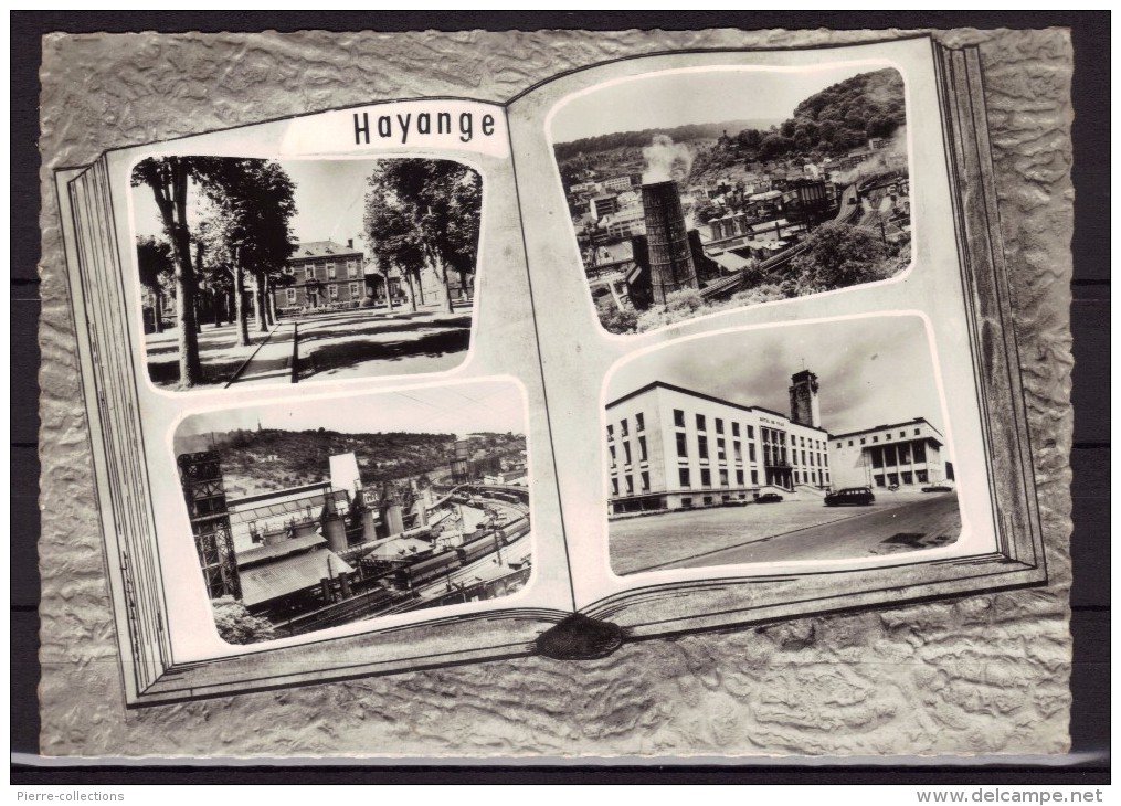Hayange - Moselle - Carte Multivues - Usines - Hotel De Ville - Hayange