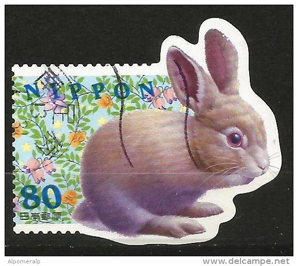 JAPAN 1999 - Mi. 2651 O, Domestic Rabbit (Oryctolagus Cuniculus Domesticus) | Greeting Stamps | Animals (Fauna) | Rabbit - Used Stamps