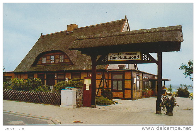 2 AK 'Lauenburg / Elbe' Gasthof 'Zum Halbmond' - Lauenburg