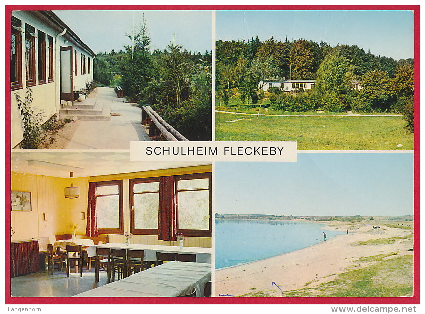 AK 'Fleckeby / Schlei' (LK Rendsburg-Eckernförde) ~ 1970 - Rendsburg