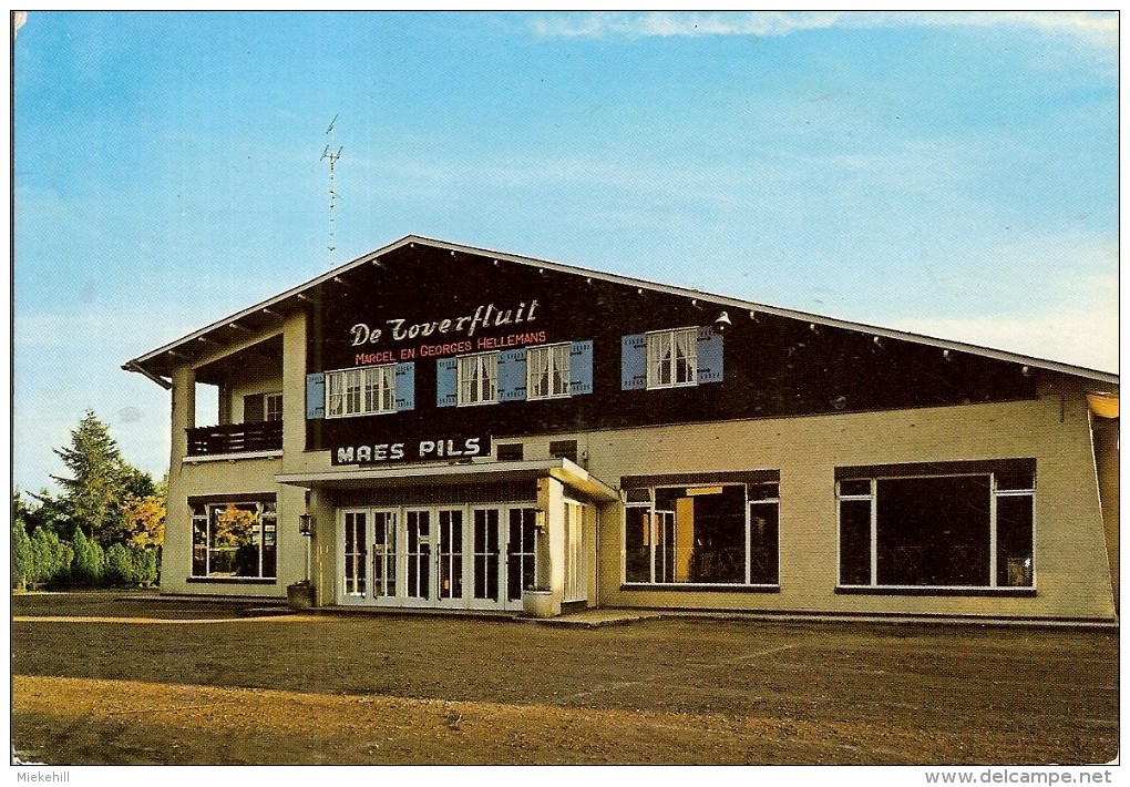 HALLE-CAFE-DANCING DE TOVERFLUIT-TURNHOUTSEBAAN-bier Maes Pils-eigenaar M.en G Hellemans - Zörsel