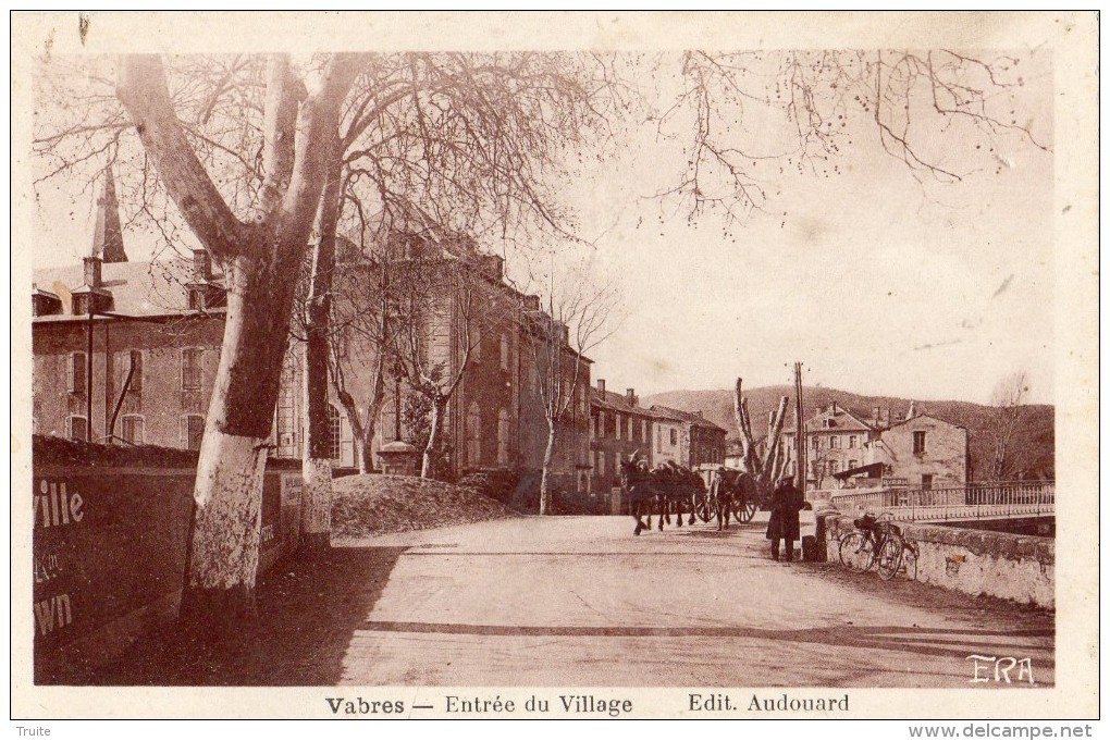 VABRES ENTREE DU VILLAGE - Vabres