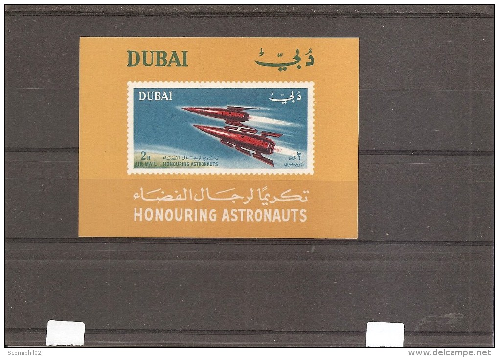 Dubai -Espace ( BF 14 XXX -MNH) - Dubai