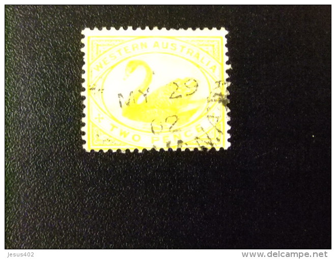 AUSTRALIA OCCIDENTAL AUSTRALIE OCCIDENTALE (colonie Britannique) 1899 Yvert Et Tellier N° 54 º FU - Oblitérés