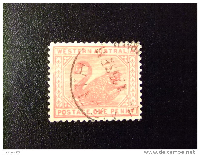 AUSTRALIA OCCIDENTAL AUSTRALIE OCCIDENTALE (colonie Britannique) 1899 Yvert Et Tellier N° 70 º FU - Gebraucht