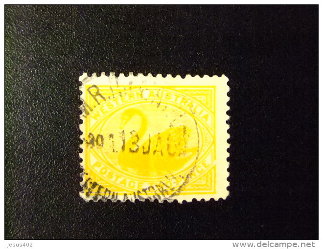 AUSTRALIA OCCIDENTAL AUSTRALIE OCCIDENTALE (colonie Britannique) 1899 Yvert Et Tellier N° 71 º FU - Used Stamps