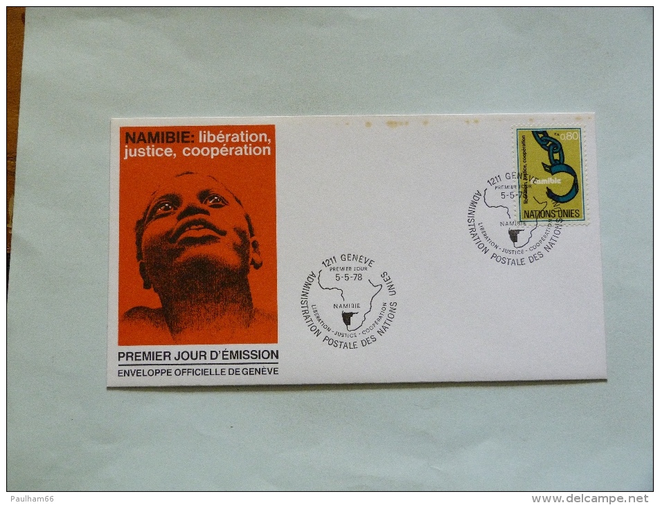 F.D.C    NAMIBIE LIBERATION, JUSTICE, COOPERATION - Used Stamps