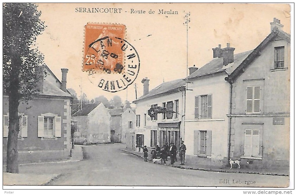 SERAINCOURT - Route De Meulan - Seraincourt