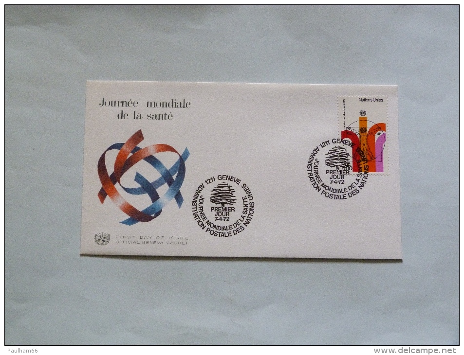 F.D.C   JOURNEE MONDIALE DE LA SANTE - Used Stamps