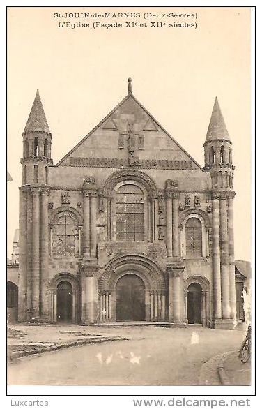 SAINT JOUIN DE MARNES. L' EGLISE . - Saint Jouin De Marnes