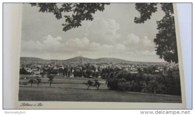 AK Löbau In Sachsen Gesamtansicht Vom 23.9.52 - Loebau