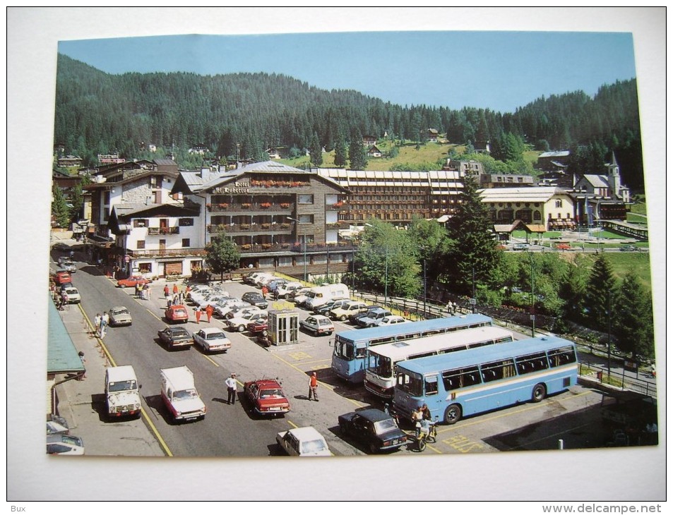 MADONNA DI CAMPIGLIO  AUTO CAR BUS  PULLMAN  CORRIERA  TRENTO  TRENTINO ALTO ADIGE NON   VIAGGIATA  COME DA FOTO - Trento