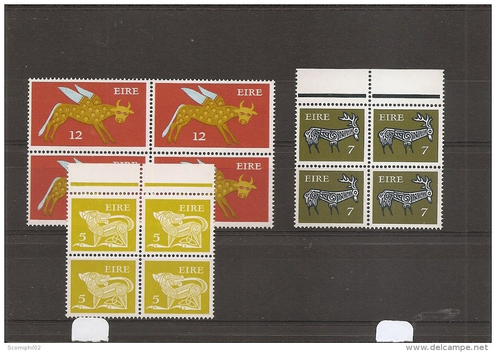 Irlande ( 300/302 En Bloc De 4 XXX -MNH) - Unused Stamps