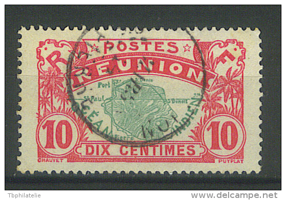 VEND TIMBRE DE LA REUNION N° 60 , CACHET " SAINT - PIERRE " !!!! - Used Stamps