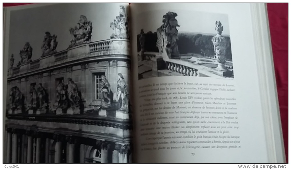 Livre grand Format :Versailles  imprimé en 1949 Draeger N° 2583 (RARE)