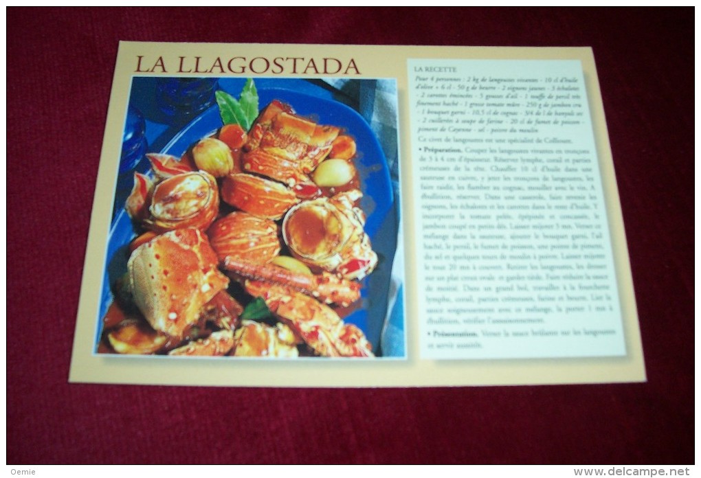 LOT  9 CARTES POSTALES   THEMES  DES RECETTES DE CUISINE - Labor Unions