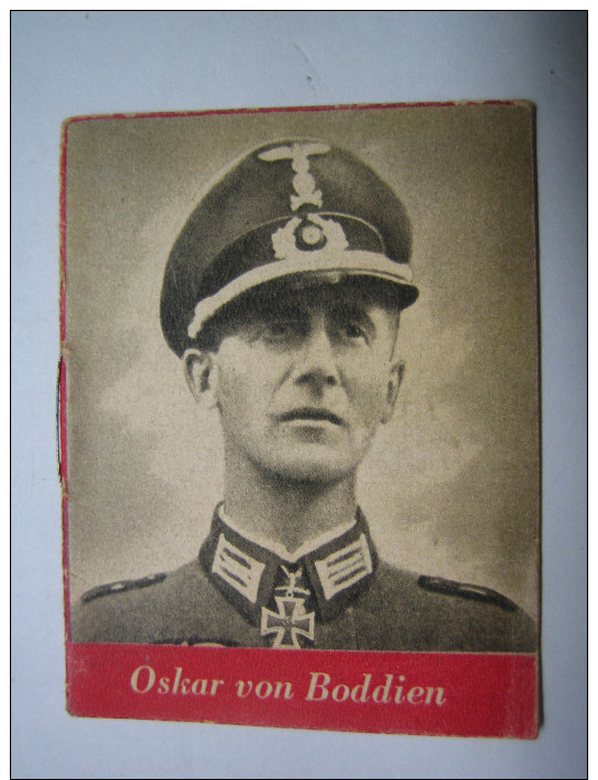 WHW-Reichsstrassensammlung, Tag Der Wehrmacht, RKT Oskar Von Boddien,  Tieste 541 - 1939-45